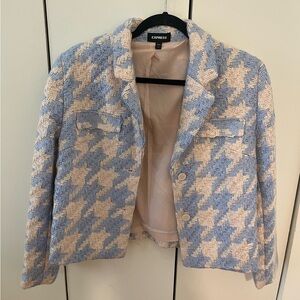 Houndstooth Jacket | Express